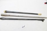 3 rifle barrels