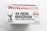 .44 Magnum ammo