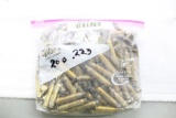 .223 Remington empty brass