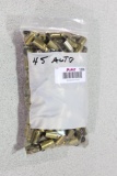 .45 ACP empty brass