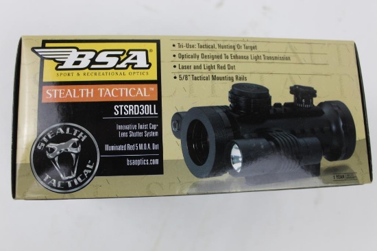 BSA red dot with laser