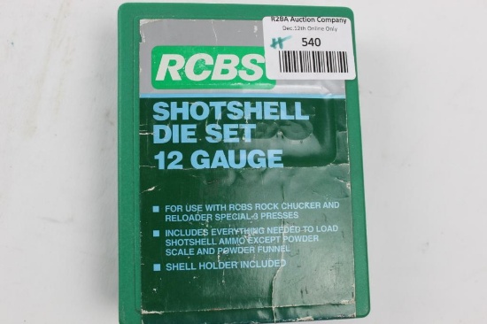 RCBS 12 ga reloading dies