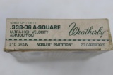 .338-06 A-Square ammo & brass
