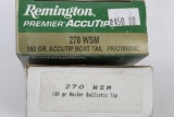 .270 Winchester Short Mag ammo