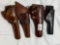 4 holsters