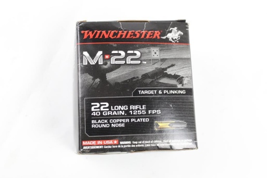 .22 lr ammo