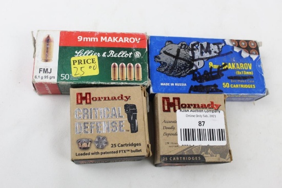 9x18 Makarov ammo