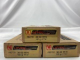 Three boxes of leverevolution Hornady ammo