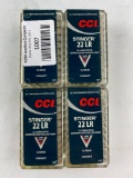 Four boxes of CCI stinger ammo
