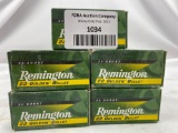 five full boxes of remington ammo