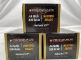 Three full boxes of Prograde ammo