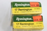 .17 Remington ammo