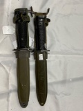 2 bayonets