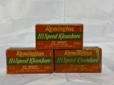 Three boxes of remingtons