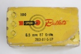 6.5 mm bullets