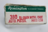 .380 Auto ammo