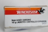 9mm Subsonic ammo