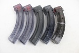 5 Ruger 10/22 mags
