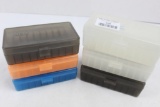 Plastic ammo boxes