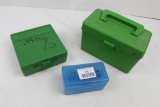 Plastic ammo boxes