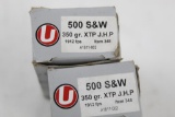 .500 S&W Mag ammo