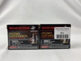 2 full boxes of winchester PDX1 Defender ammo