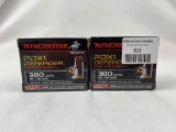 2 full boxes of winchester PDX1 defender ammo