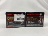2 full boxes of winchester PDX1 defender ammo