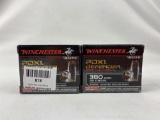 2 full boxes of winchester PDX1 defender ammo