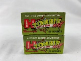 two full boxes of Hornady Zombie ammunition