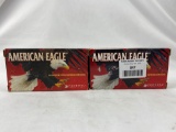 Two full boxes of American Eagle ammo