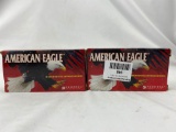 Two full boxes of American Eagle ammo