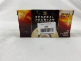 one Full box of federal premium law enforcement ammo