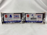 Two full boxes of USA ammo