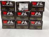 nine full boxes of WPA polyformance ammo