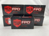 Five full boxes of Hornady Tap ammo
