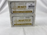 Two full boxes of magtech ammo