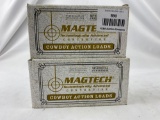 Two full boxes of magtech ammo