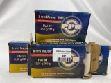 Four boxes of PPU ammo