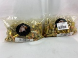 Two unopened bags of military ballistics industries ammo .40 S&W 180 FMJ 100 bag