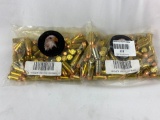 Two unopened bags of military ballistics industries ammo .40 S&W 180 FMJ 100 bag