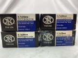 Four full boxes of FNH USA ammo