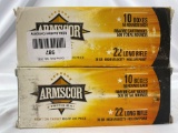 Two boxes of armscor ammo