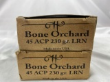 Two boxes of Bone Orchard ammo