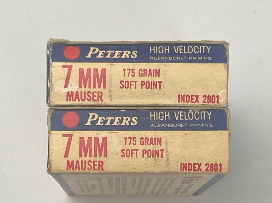 7mm Mauser ammo