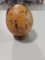 Tribal painted Ostrich egg w/stand