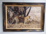 Framed Cheetah Art