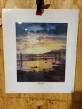 Print Sunset By Ed Tussey