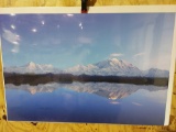 Print Mountain Reflection by Tom Soucek