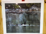 Print Orcas near Rudyard Bay by Terry Pyles